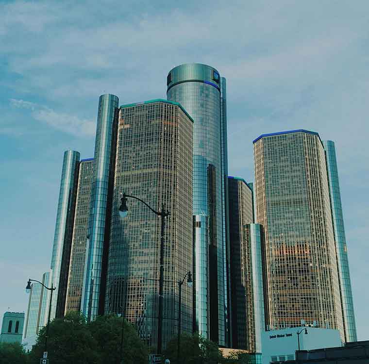 Downtown Detroit Daytime