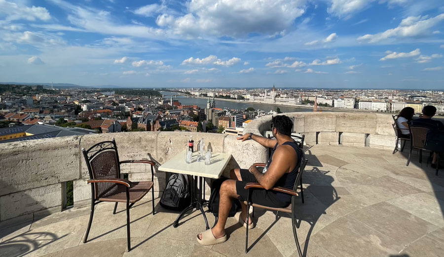 Snaptech Workcation at Fisherman's Bastion in Budapest, Hungary