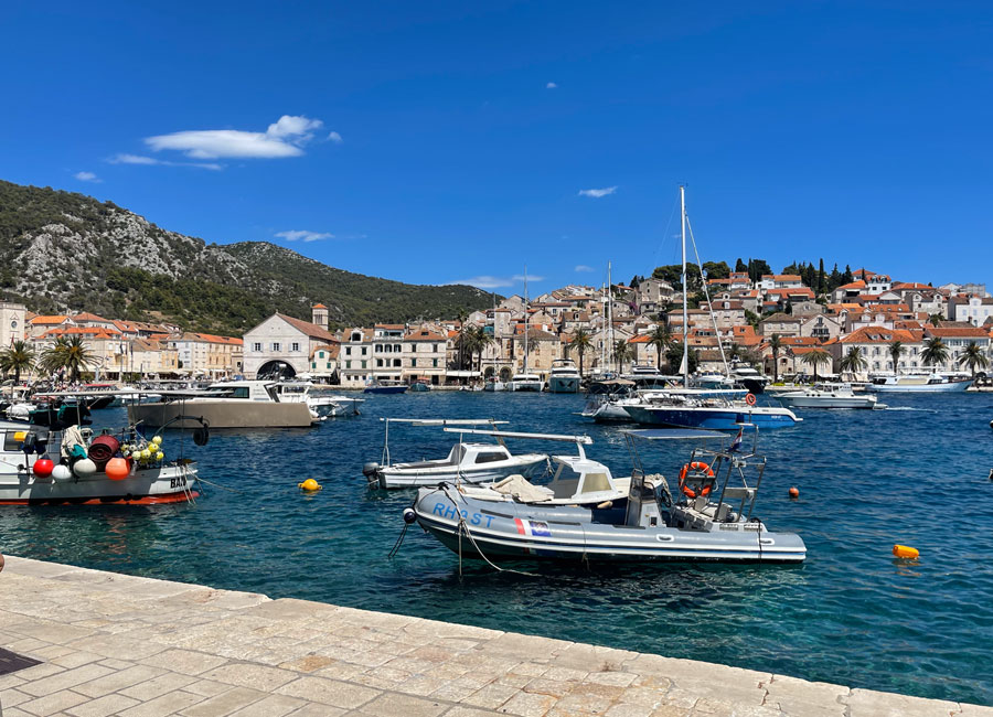 Snaptech Workcation Exploring Hvar Island During Mid-Day Work Break